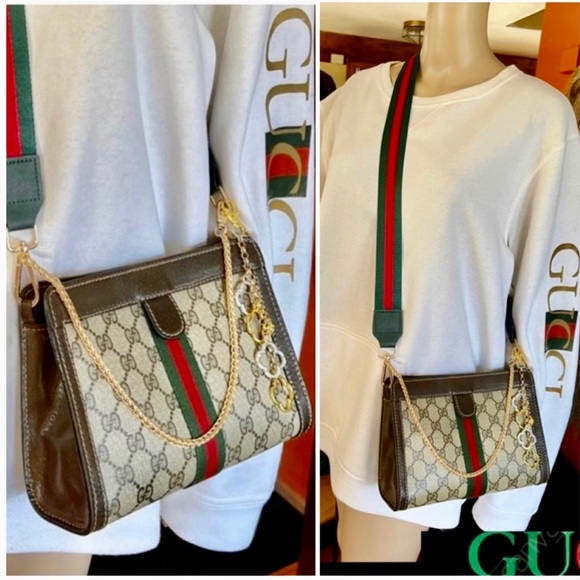 🚫SOLD🚫Gucci Ophidia GorG FAB Rare Smaller Size 9” FABULOUS EUC ♥️♥️ - Picture 14 of 16